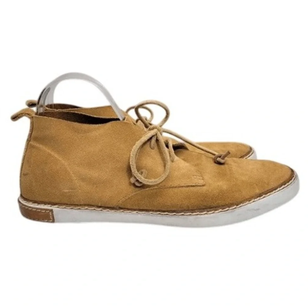 Blackstone Chukka Boots Shoe Men EU 42 US 9 Tan Camel Brown Suede Desert Sneaker